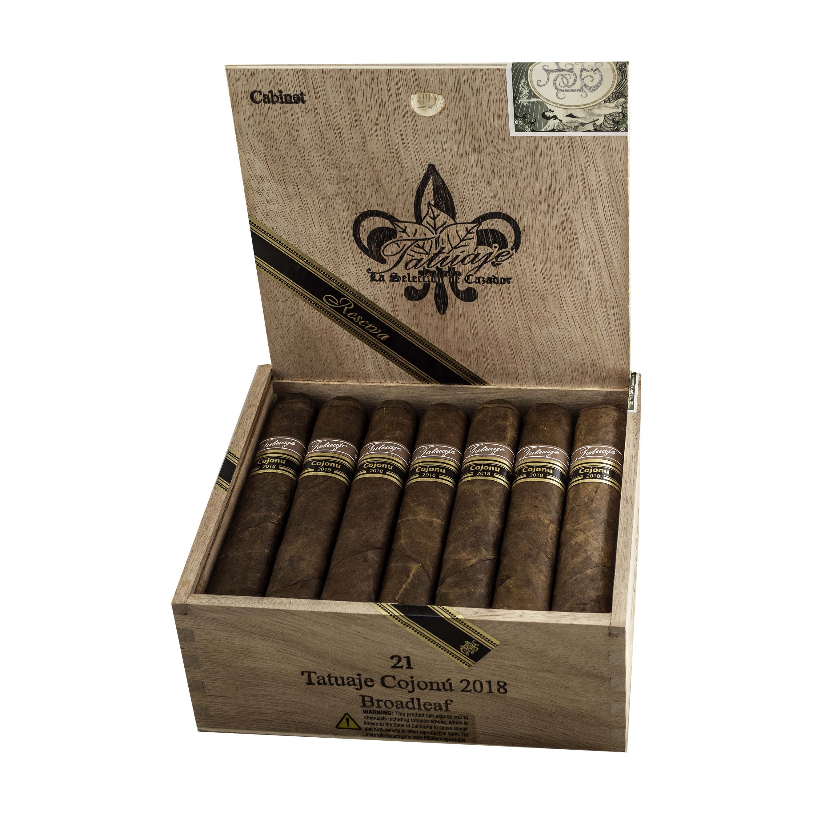 Tatuaje Cojonu 2018 Broadleaf Cigar - 5 Pack